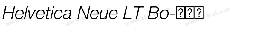 Helvetica Neue LT Bo字体转换 Helvetica Neue LT Bo字体转换